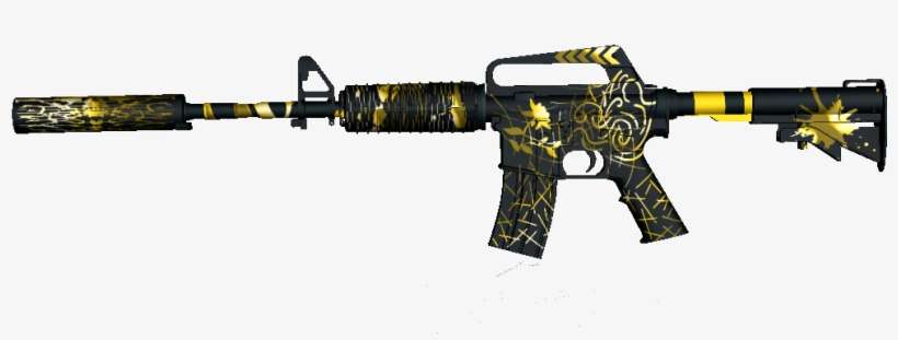 M4a1 Gold Viper - M4a1 S Control Panel Csgo, transparent png download