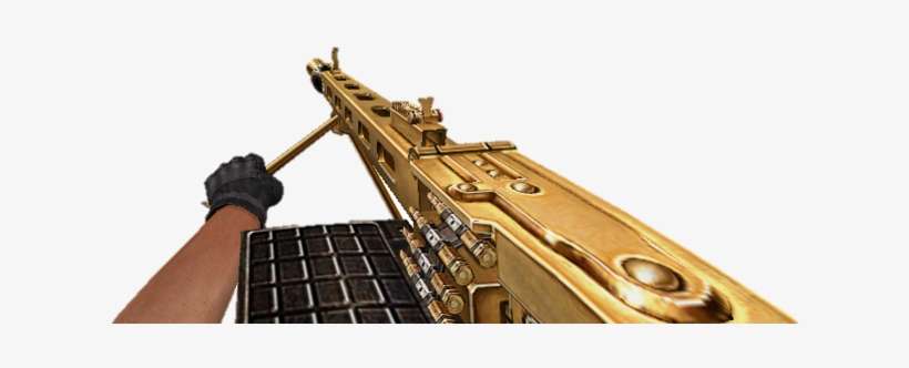 Mg3gold Viewmodel - Counter-strike Online, transparent png download