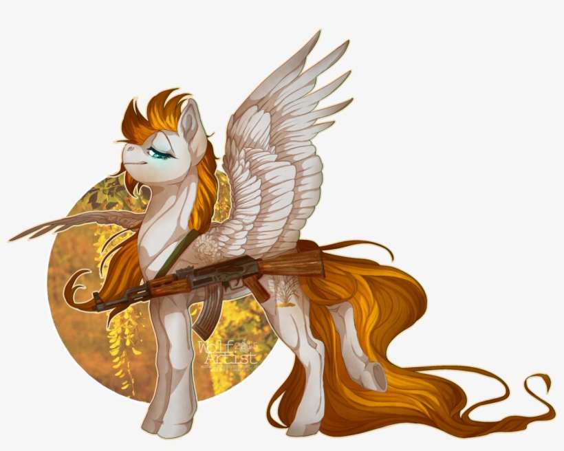 Wolfartiststudio, Epic, Gun, Oc, Oc - Size?, transparent png download