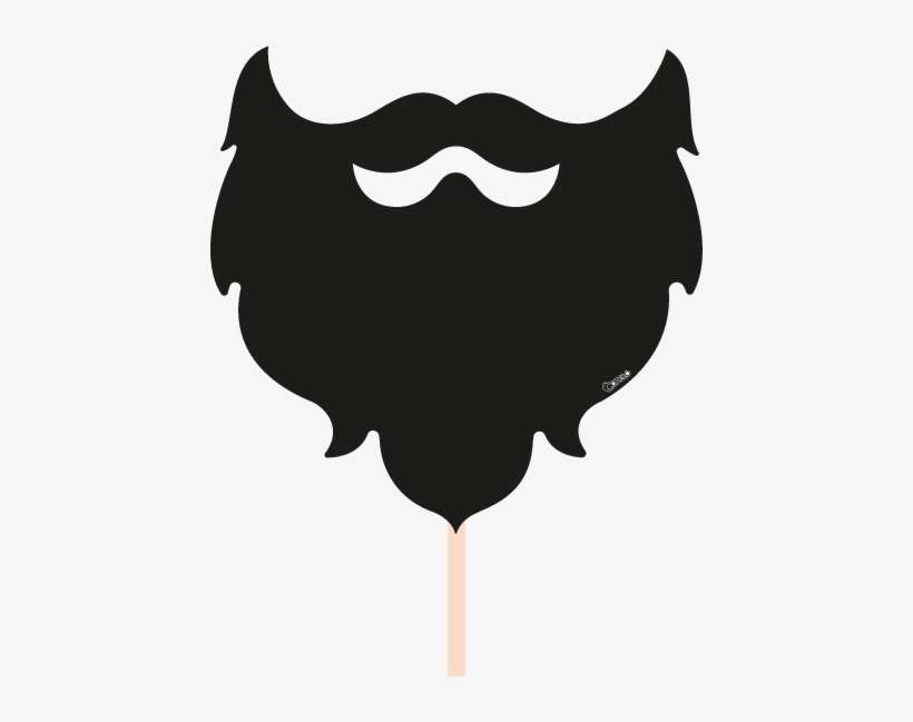 Party Photobooth Props Figure Beards - Man, transparent png download