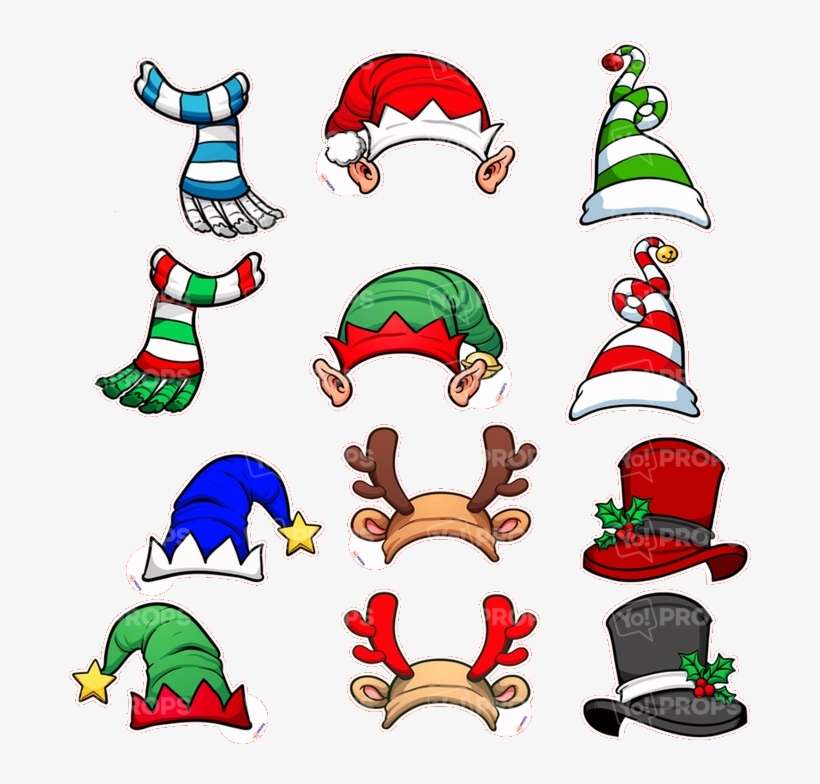 Picture - Christmas Photo Props Transparent, transparent png download