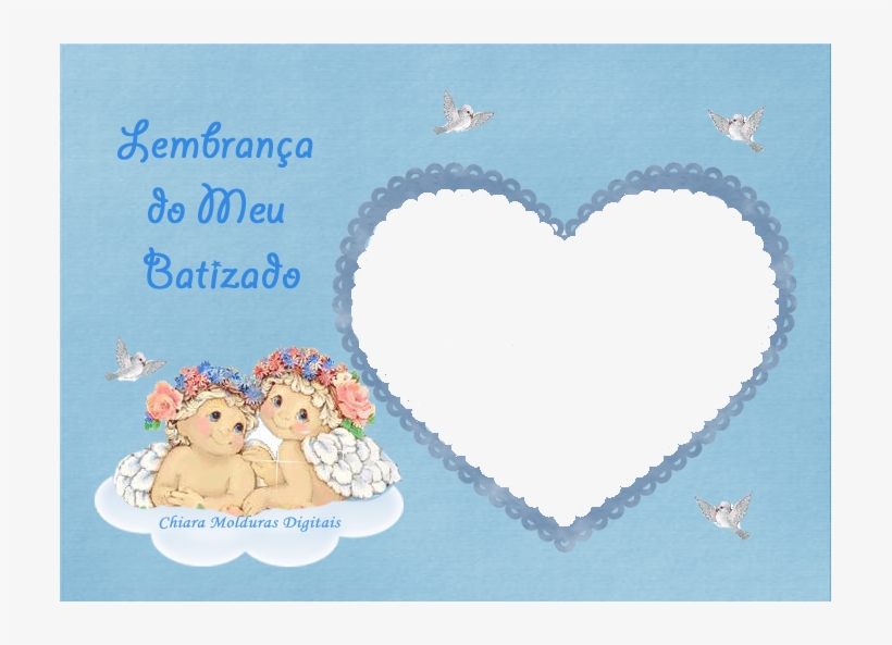 [batizado -alichiara ] - Molduras Para Fotos De Batizado, transparent png download