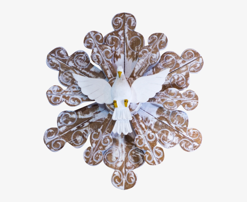 Espirito Santo Para Painel Batizado Mod Ii - Artificial Flower, transparent png download