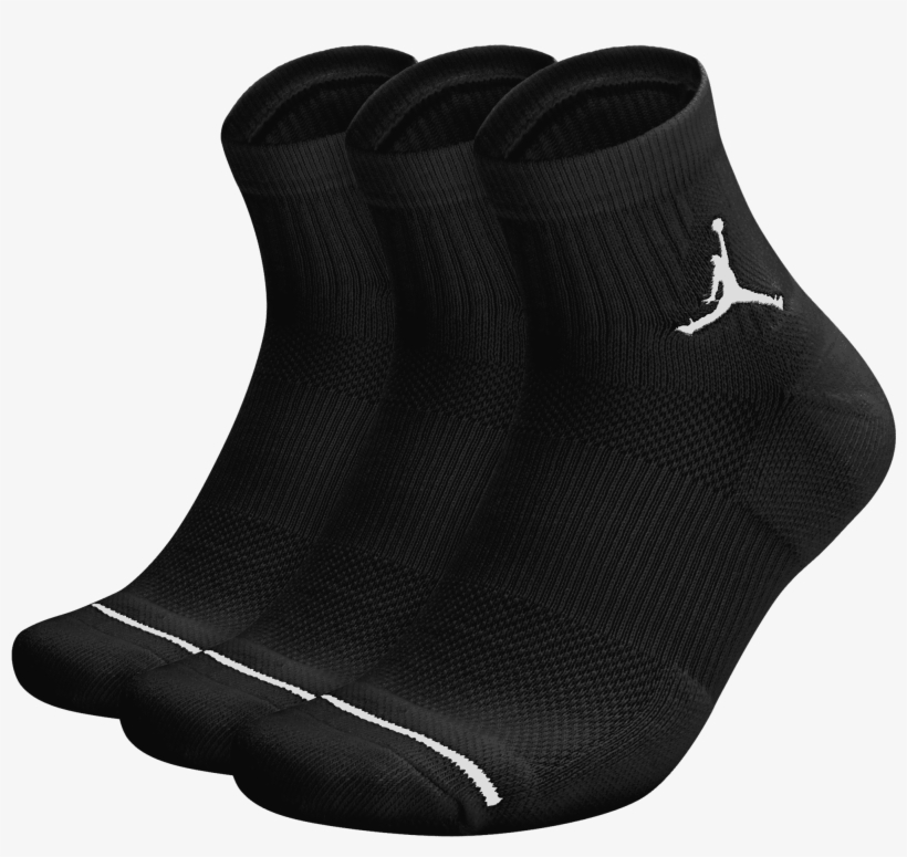 Air Jordan Jumpman High-intensity Quarter Sock - Sock, transparent png download
