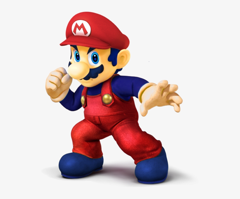 Mario Jumpman Alt - Mario Bros Super Smash Bros, transparent png download