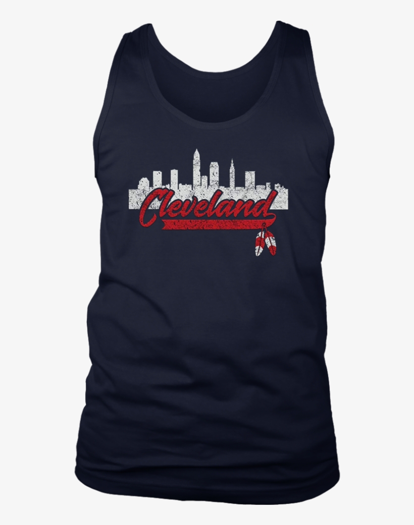 Cleveland Shirt Cleveland Skyline Native American Feather - Birthday Boy-kings Are Born In September (go) T-shirt, transparent png download