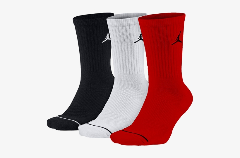 Air Jordan Jumpman Crew Socks - Sx5545 011, transparent png download