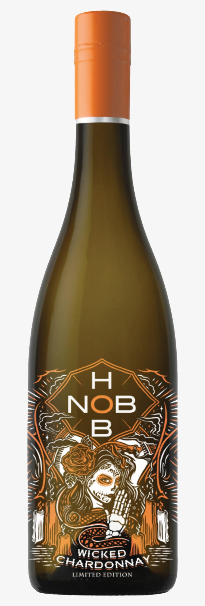 Hob Nob Product Photos - Hob Nob Wicked Chardonnay Wine, 750 Ml, transparent png download