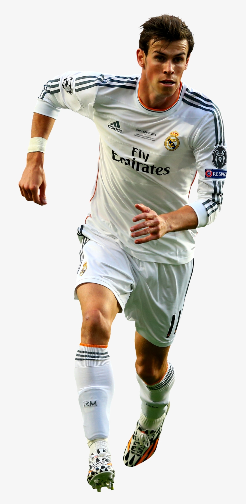 Gareth Bale Of Real Madrid In The 2014 Champions League - Real Madrid Bale Png, transparent png download