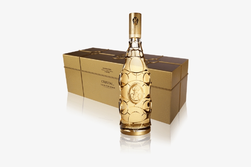 Champagne Cristal Gold Limited Edition Louis Roederer - Louis Roederer Cristal Jeroboam, transparent png download