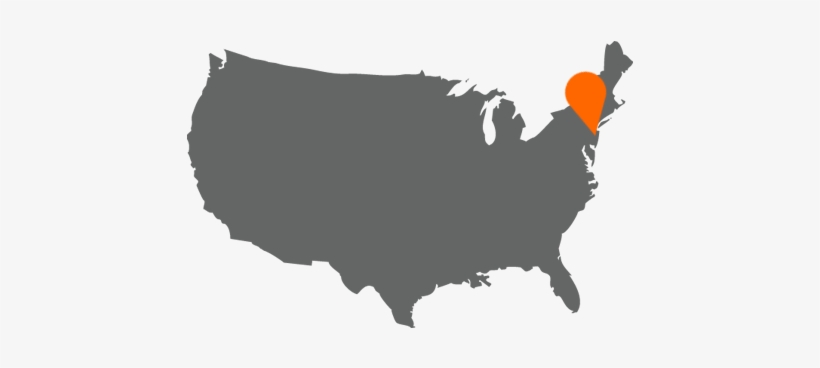 Right - Usa Map Los Angeles Png, transparent png download