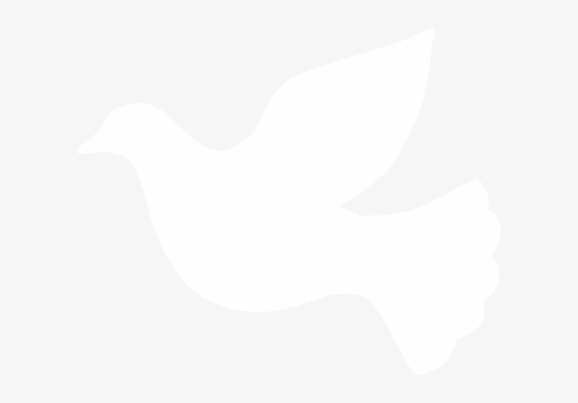 White Dove Clipart Dove Silhouette White Hi Png - Logo, transparent png download