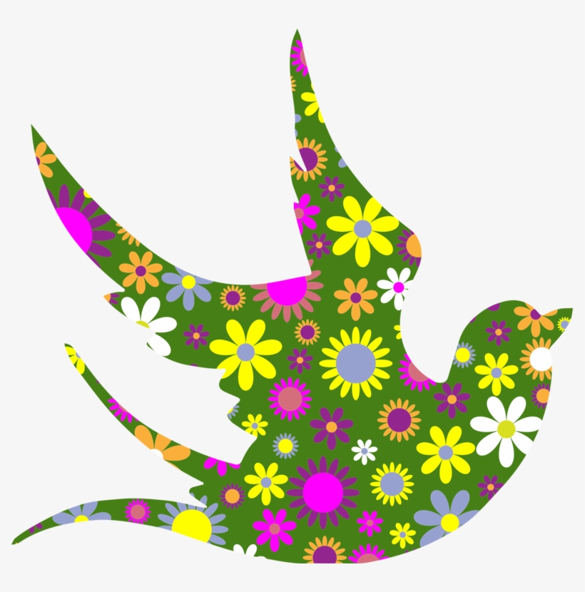 Rock Dove Silhouette Columbidae Bird Drawing - Desenhos De Pomba Colorida, transparent png download