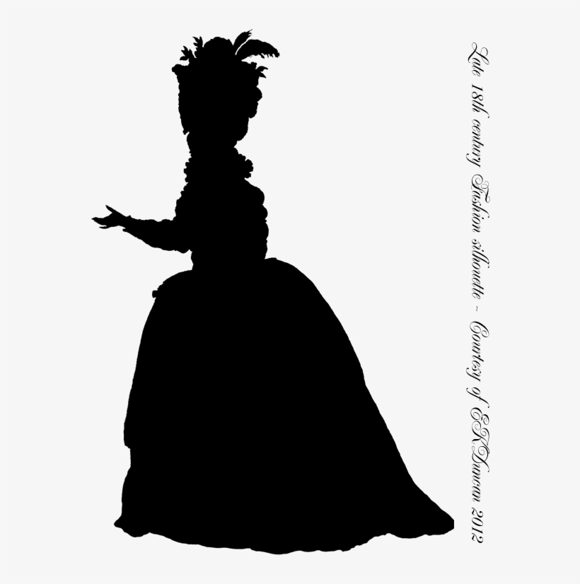French Silohuette - 18th Century, transparent png download