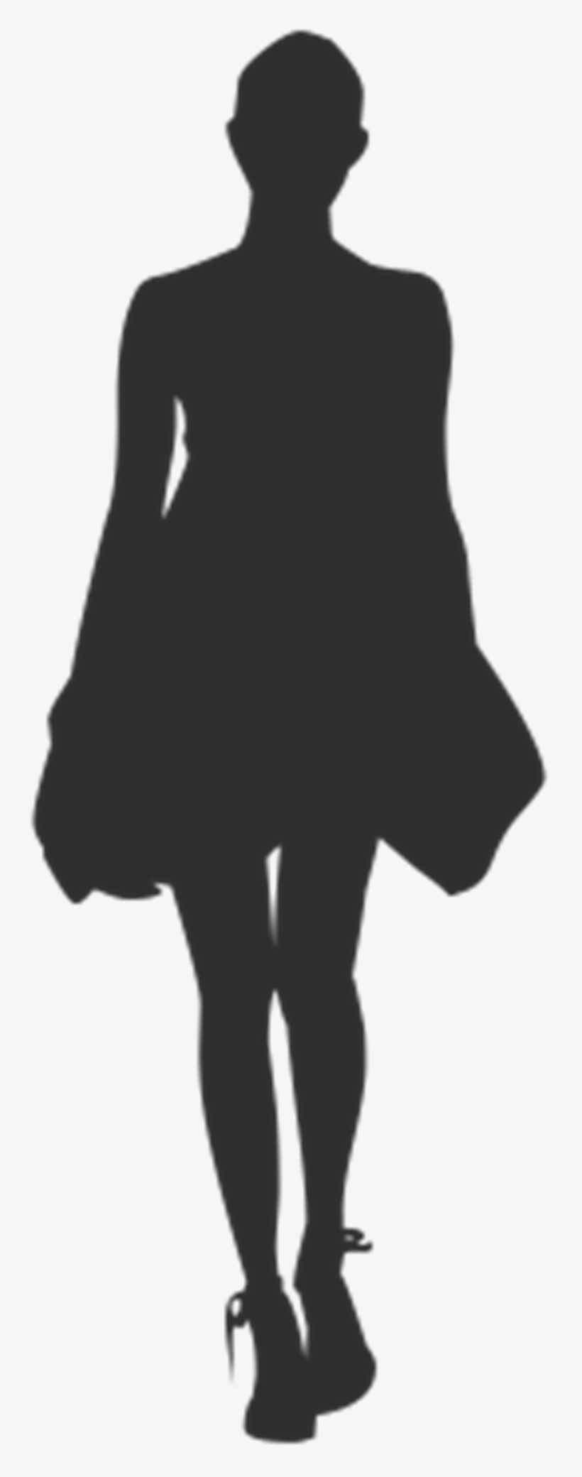 Woman Girl Model Posing Fashion 1181548 - Silueta De Vampiro Para Halloween, transparent png download
