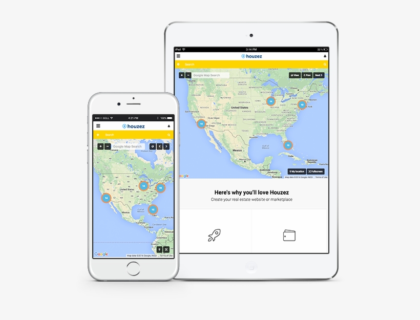 Iphone Ipad Mockup - Santa Barbara Venues, transparent png download