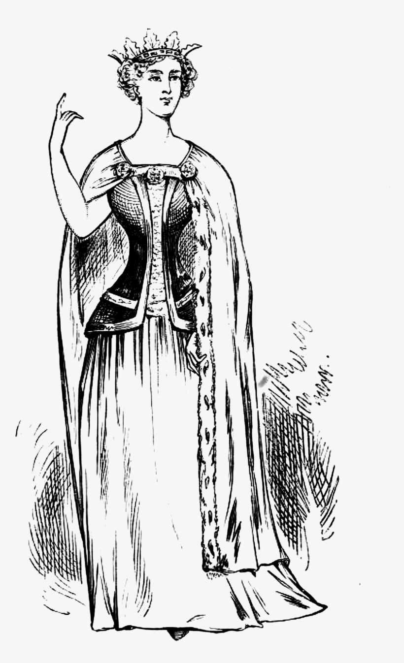 Vintage Fantasy Lady - Princess Blanche From Lancaster, transparent png download