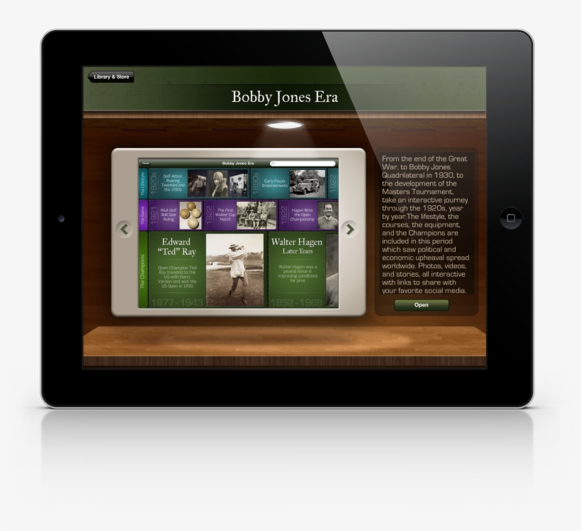 Ipad Black Landscape Retina Display Mockup - Retina Display, transparent png download