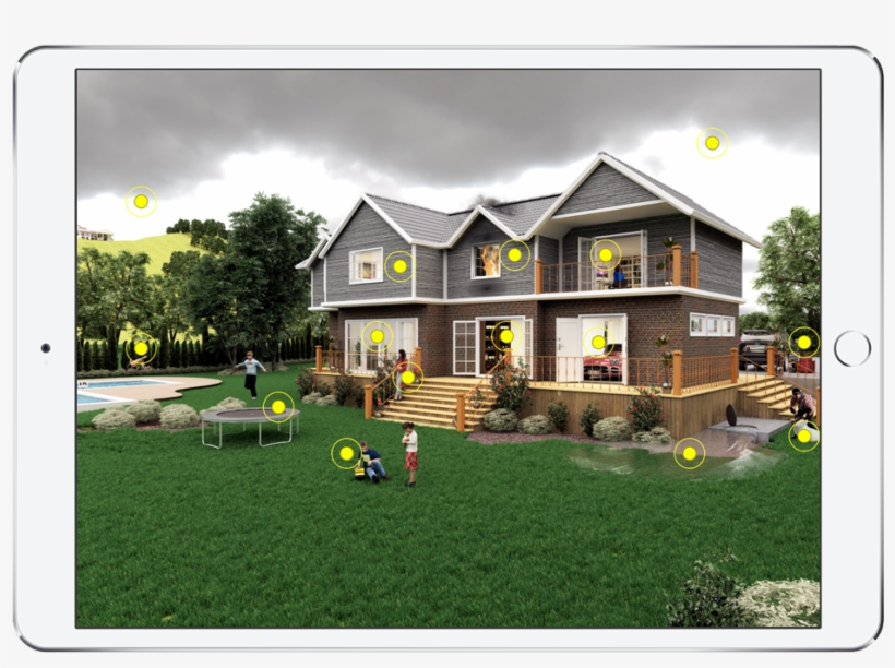 Ipad Pro 10 5 Mockup - Blurred Home, transparent png download