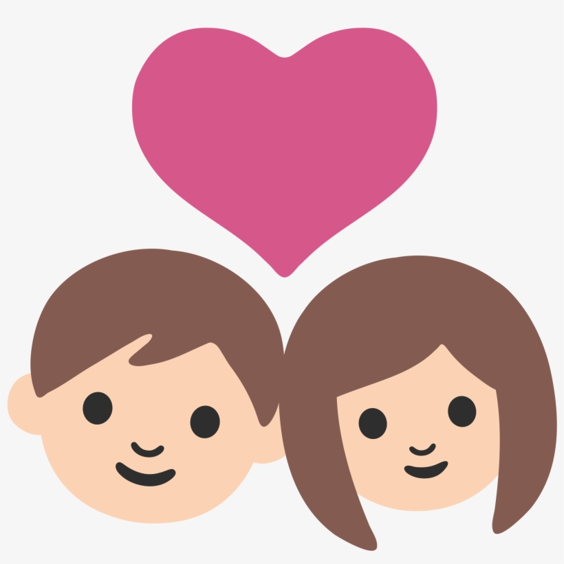 Open - Couple Emoji Transparent Background, transparent png download