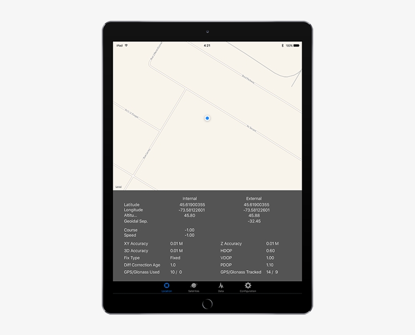 Isxblue Rtn, Rtk App For Ios - Ipad Pro, transparent png download