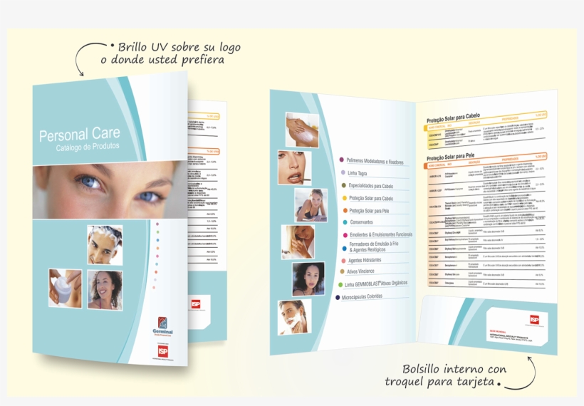 Carpetas Con Bolsillo Interno Bogota - Carpeta Brochure En Png, transparent png download
