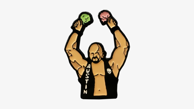 Cold Stone Steve Austin Pin - Stone Cold Steve Austin, transparent png download