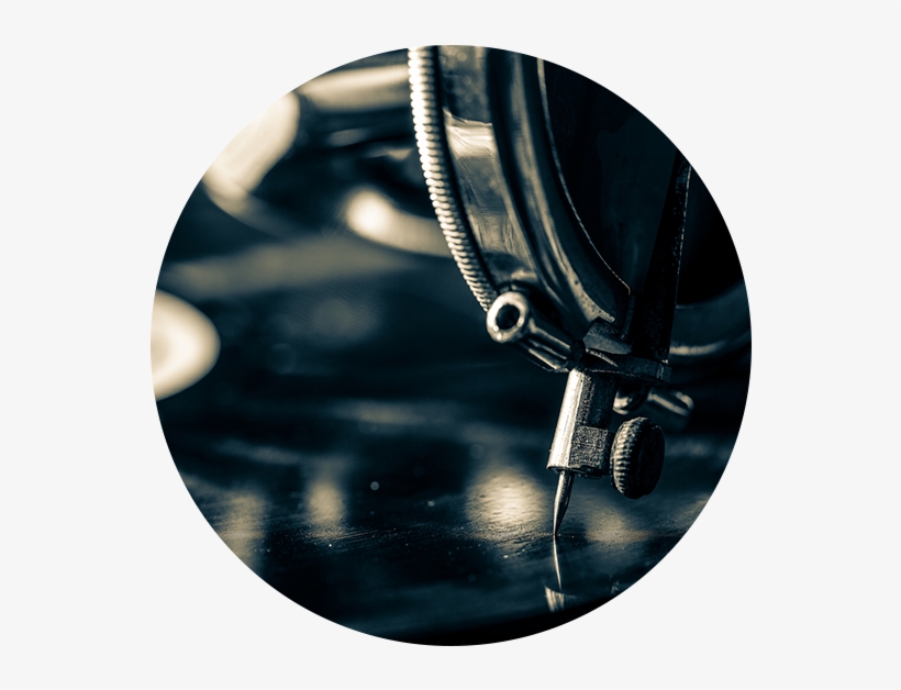 An Old Phonograph Needle On Record - Royalty-free, transparent png download