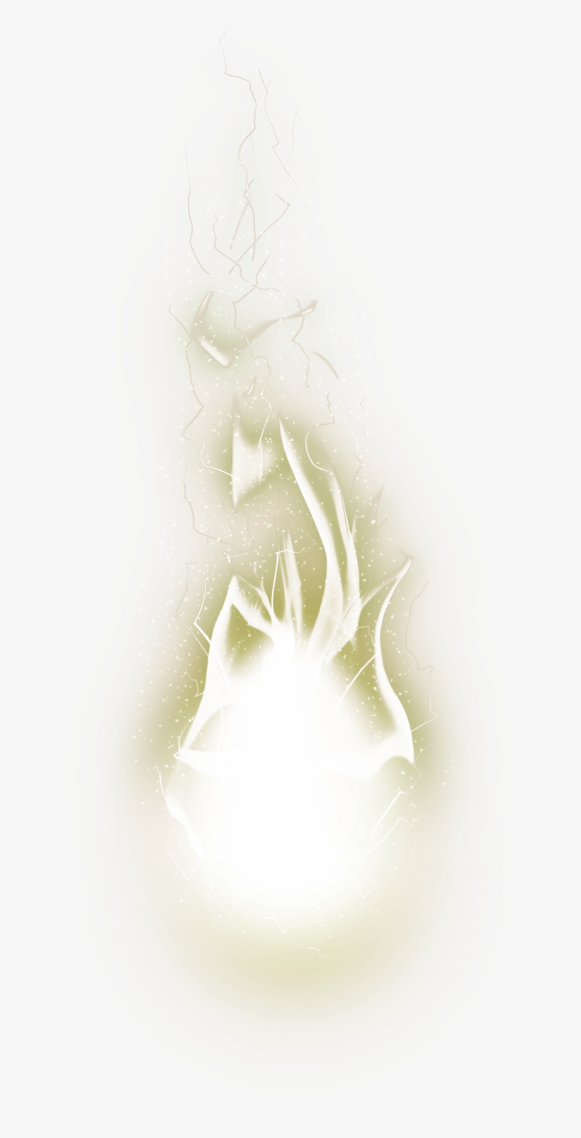 Green Fresh Flame Effect - Light, transparent png download