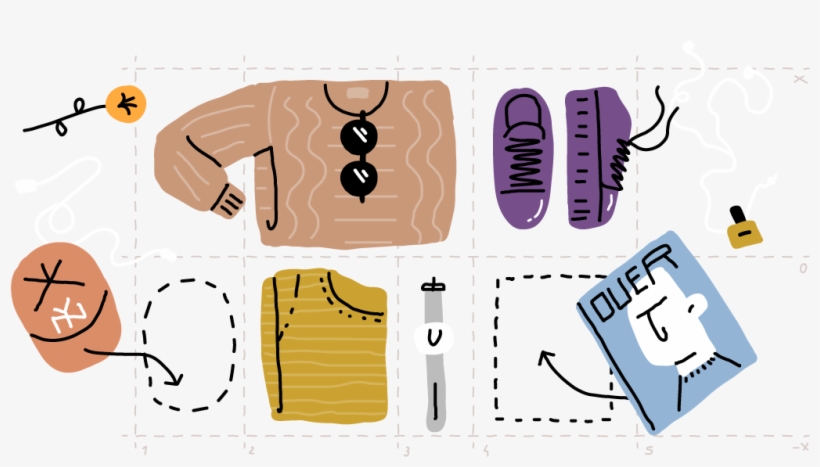 8 Quick Flat Lay Photography Tips For Fashion Bloggers - Photography, transparent png download