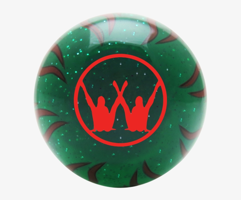 Red Sexy Legswagen Green Flame Metal Flake Shift Knob - American Shifter Ascsnx821 Old Skool Series Translucent, transparent png download