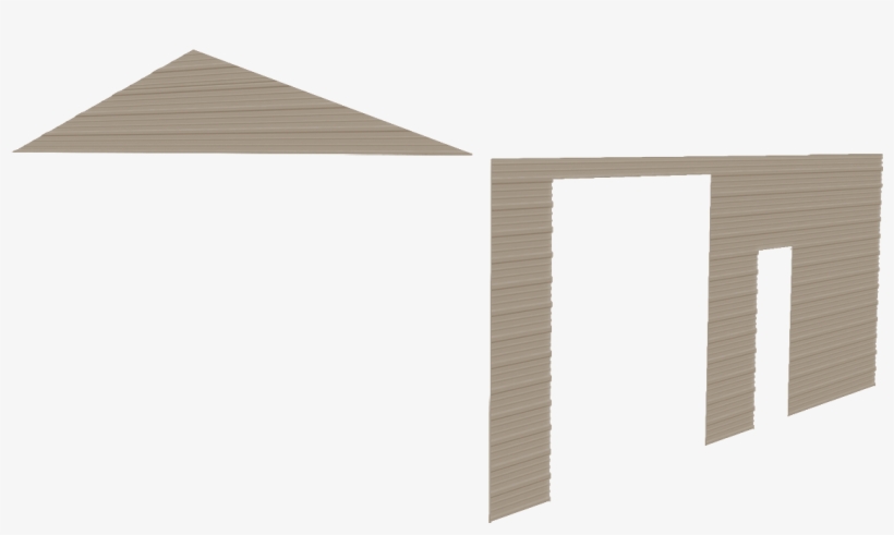Carport Wall Clay - Plywood, transparent png download
