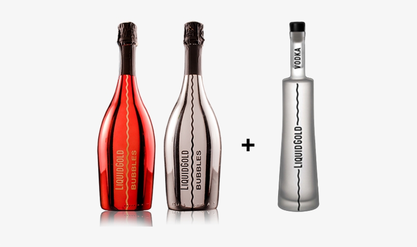 Free Bottle Lighting - Liquid Gold Prosecco Extra Dry, transparent png download