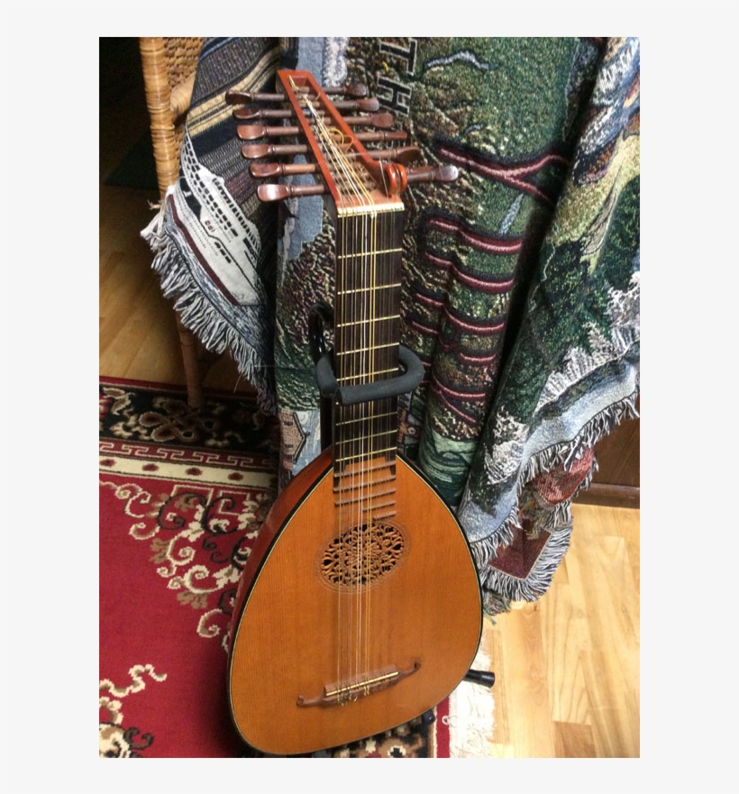 Baroque Lutes Normally Look Like If A Banjo And A Guitar Musical