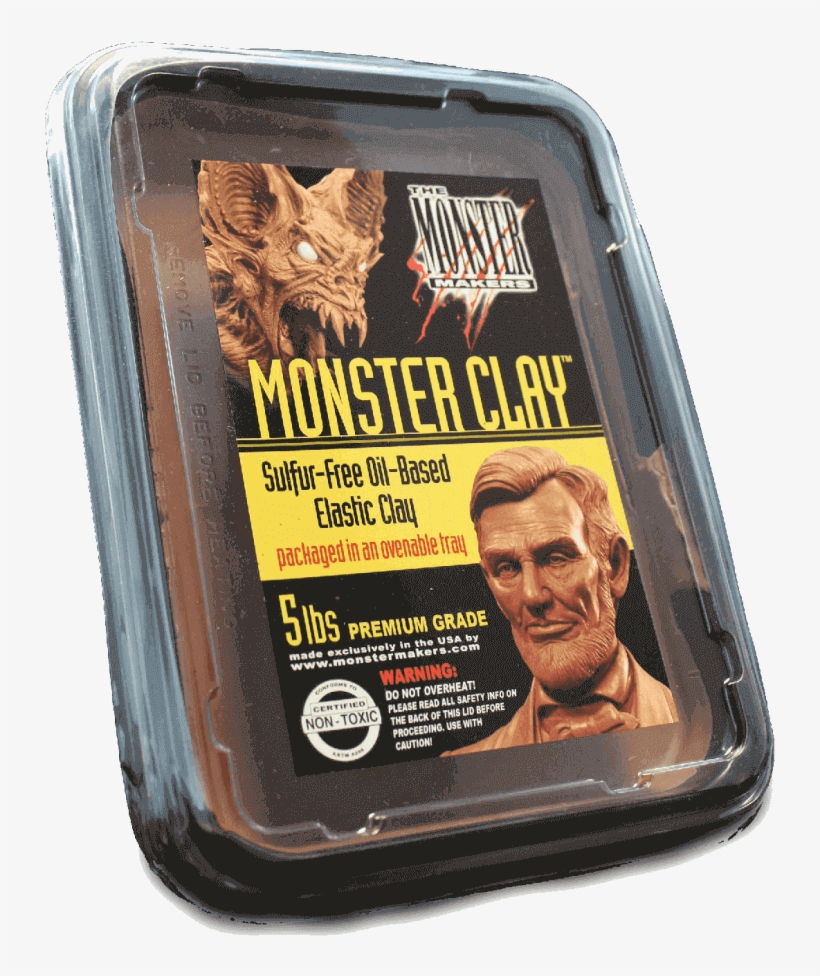 Silika Monster Clay - Monster Clay, 2,27kg, transparent png download