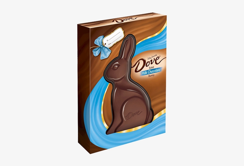 Dove Solid Milk Chocolate Bunny 12 Oz - Candy, transparent png download