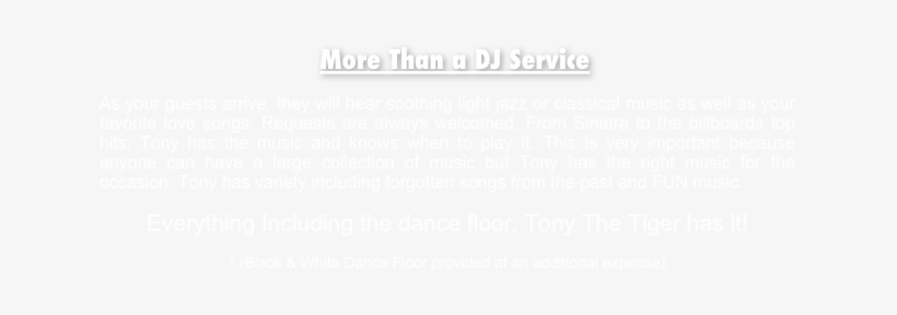 Tiger's Dj Services - Bad Is Good For You, transparent png download