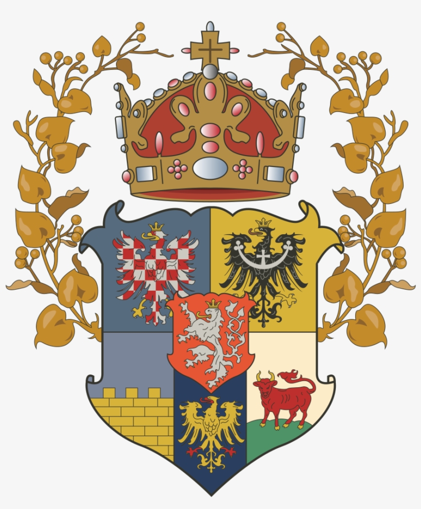 Coat Of Arms Of The Lands Of The Bohemian Crown - Greater Arms Of Czechoslovakia, transparent png download