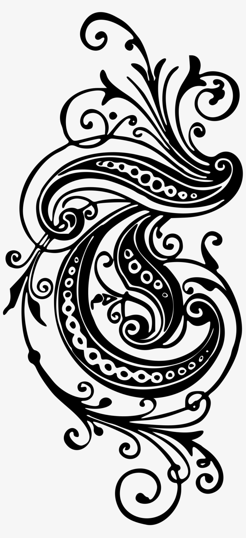 Medium Image - Elegant Designs Black And White, transparent png download