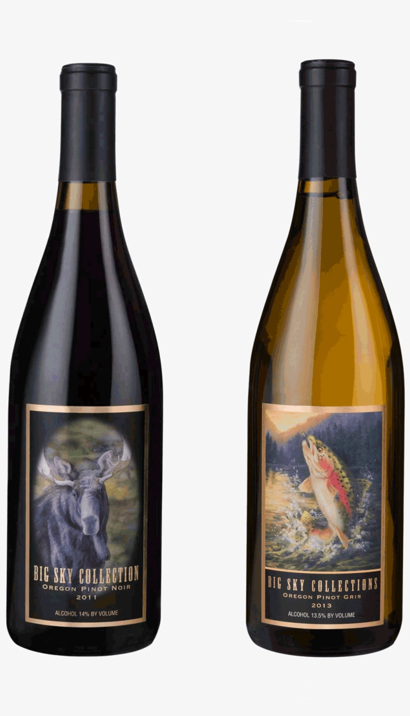Wine Portfolio - Glass Bottle, transparent png download