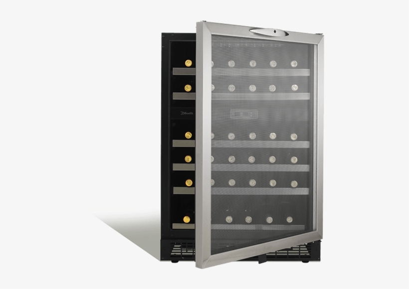 Silhouette 5.1 Cu. Ft. Bottle Wine Cooler (dwc518bls), transparent png download