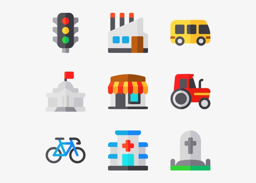 In The Village 50 Icons - Icon, transparent png download