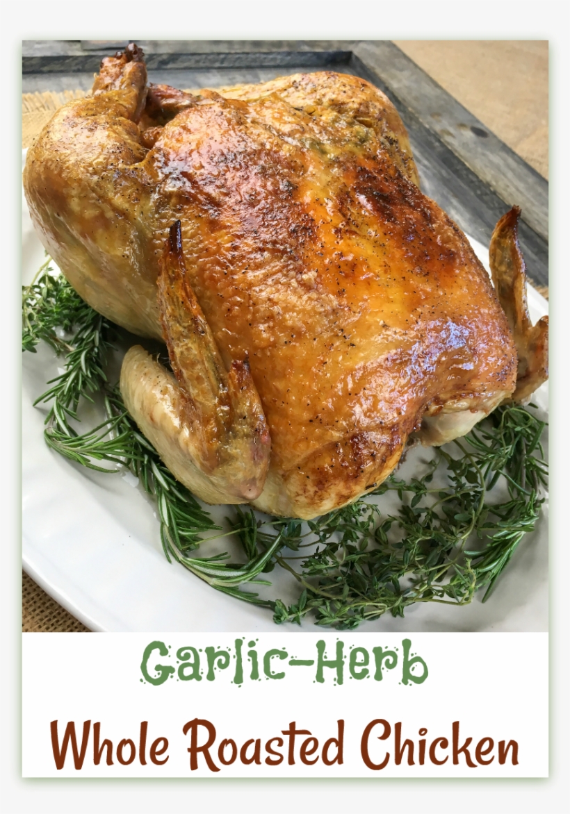 Garlic-herb Whole Roasted Chicken - Pullover-jargon Rechteckiger Aufkleber, transparent png download
