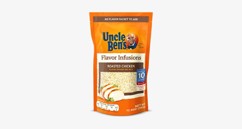 Uncle Ben's Flavor Infusion Roasted Chicken Rice - Uncle Ben's Flavor Infusions, transparent png download