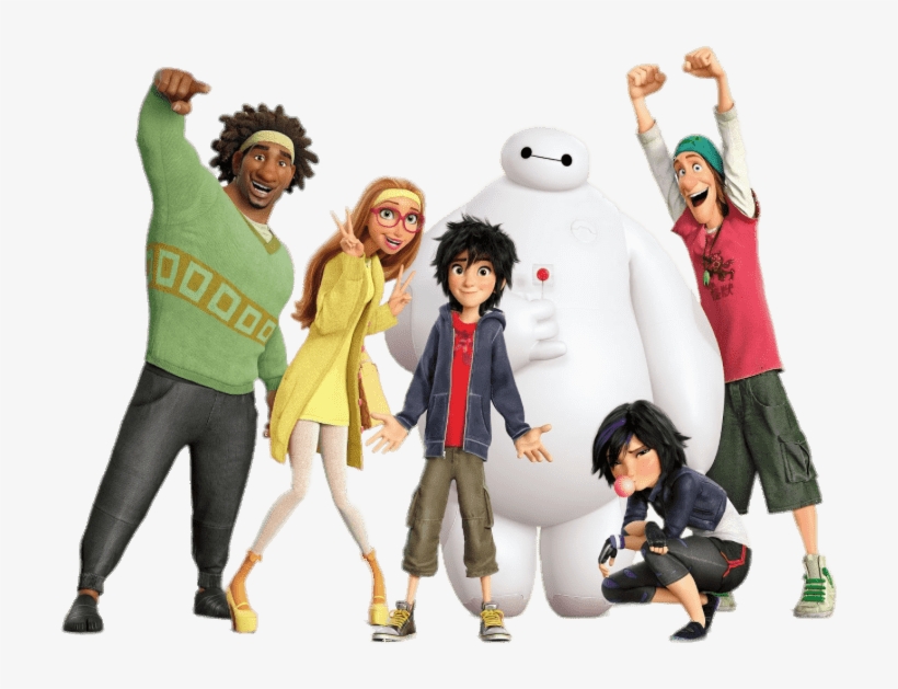Big Hero 6 Characters Png - Big Hero 6 Transparent, transparent png download
