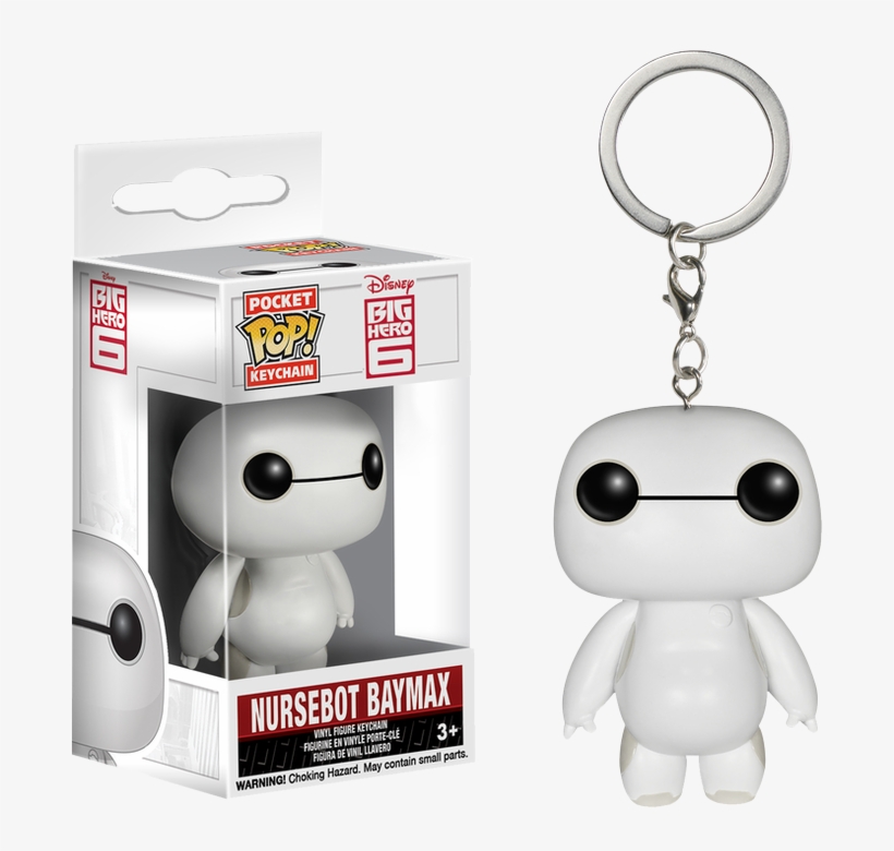 Big - Baymax Funko Pop Keychain, transparent png download