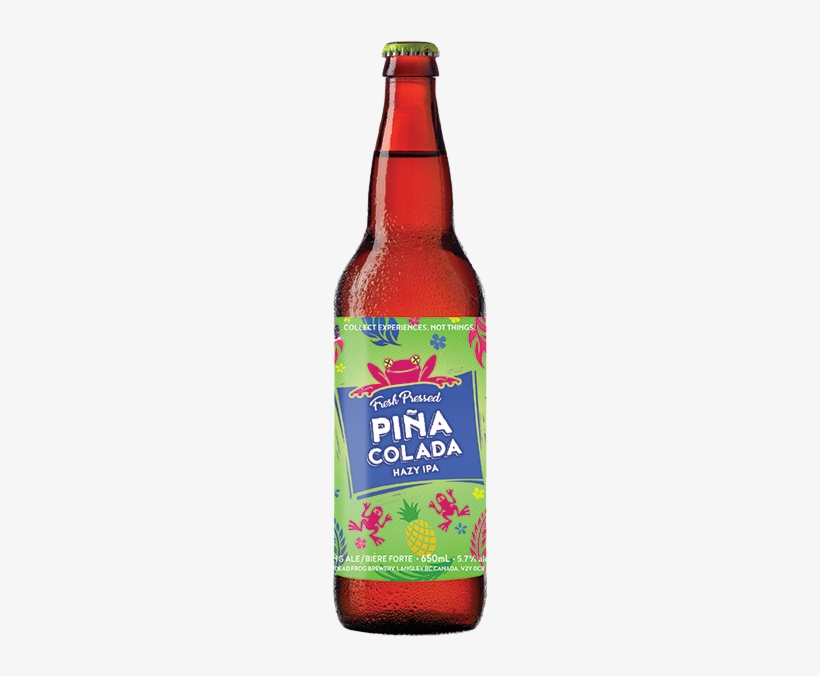 Fresh Pressed Piña Colada Hazy Ipa - Dead Frog Winter Beeracle, transparent png download