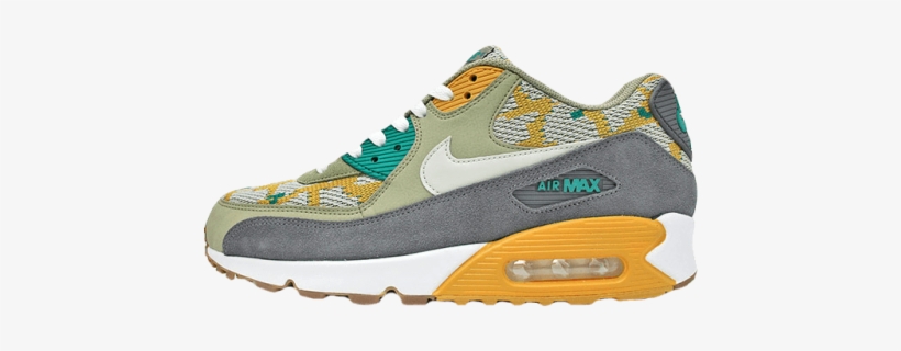 Nike Air Max 90 Pa Gold Light Bone Published September - Shoe, transparent png download