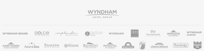 Whg Hotel Brands 2row Center Rgb Intl Solid - Wyndham Hotels & Resorts, transparent png download