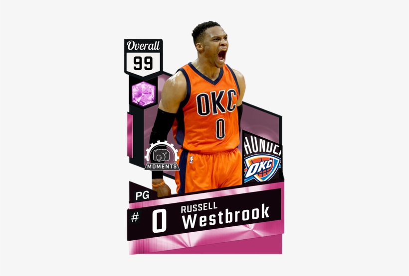 Russell Westbrook Moments Card - Pink Diamond Kevin Love, transparent png download